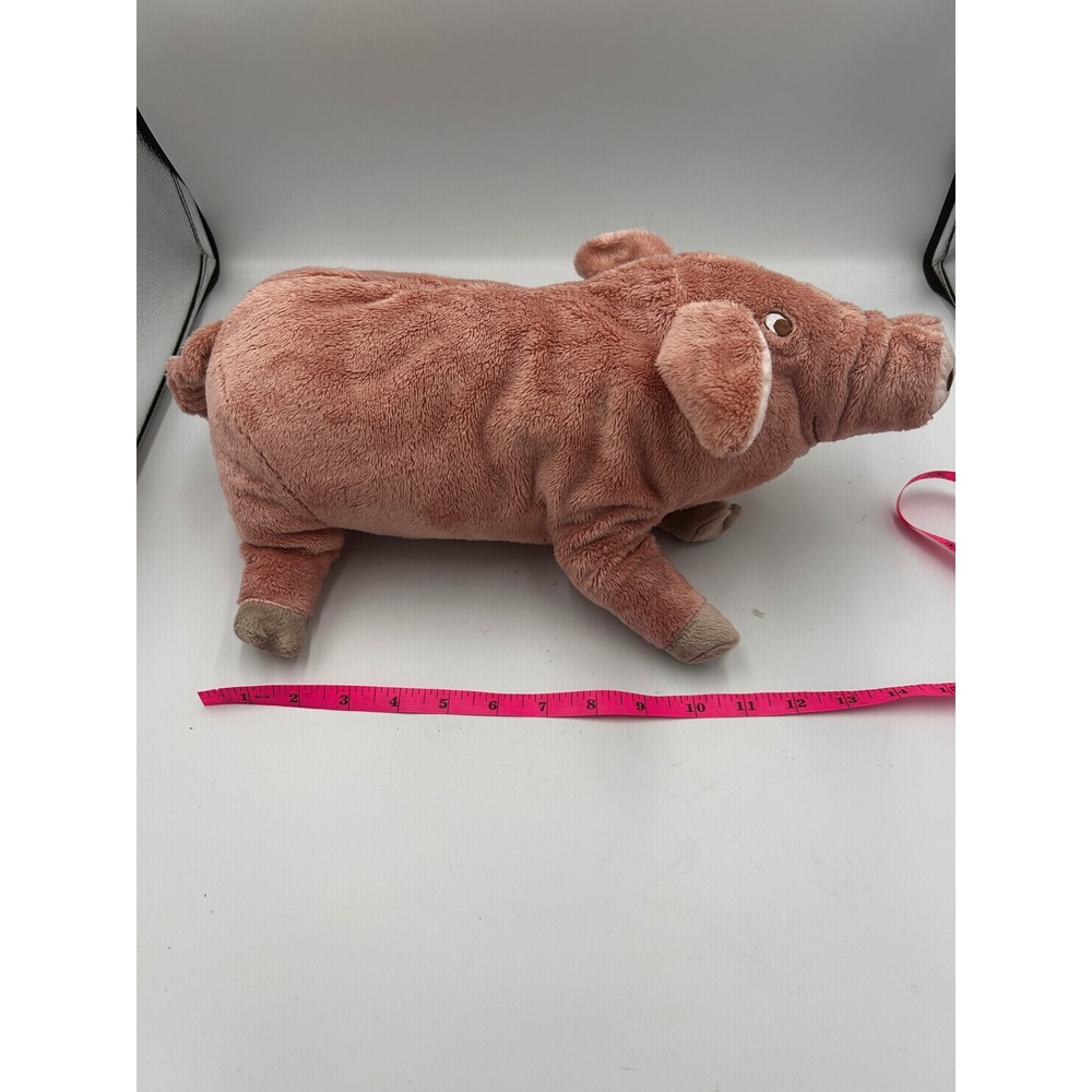 IKEA Knorrig Pig Plush Stuffed Animal Pink Soft Toy 14 Inch 278816-1
